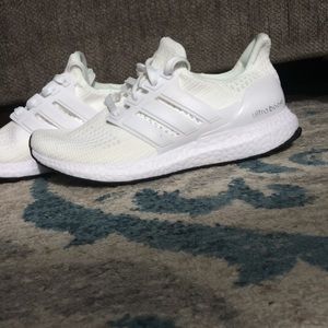 Triple white ultra boost
